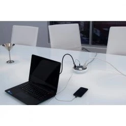 8 ft. 16/3 450J 3-Outlet 2 USB Surge Protector Power Strip, White/Gray -Surge Protectors Sales Store white gray ge surge protectors 41386 fa 1000