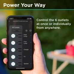 IHome Flow 3 ft. 6-Outlets Smart Surge Protector 14 IHome Flow 3 ft. 6-Outlets Smart Surge Protector -Surge Protectors Sales Store white ihome surge protectors ih sw007 199 1f 1000