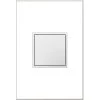 Legrand adorne 20 Amp 125-Volt Tamper Resistant 1-Gang Pop-Out Outlet, White