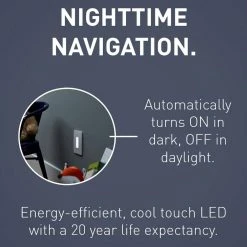 Legrand radiant 125-Volt Full Night Light Decorator Duplex Outlet, White -Surge Protectors Sales Store white legrand electrical outlets receptacles ntlfullwcc6 fa 1000