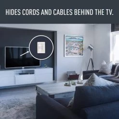 Legrand Pass & Seymour 1 Gang Recessed TV Media Box Kit with Surge Suppressing Outlet and Low Voltage Inserts, White 9 Legrand Pass & Seymour 1 Gang Recessed TV Media Box Kit with Surge Suppressing Outlet and Low Voltage Inserts, White -Surge Protectors Sales Store white legrand electrical outlets receptacles tv1wtvsswcc2 c3 1000