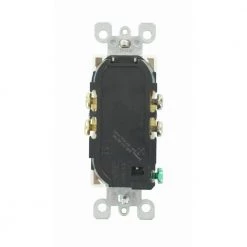 Leviton Decora 20 Amp Ultrasonic Tamper Resistant Duplex Outlet, White (10-Pack) 8 Leviton Decora 20 Amp Ultrasonic Tamper Resistant Duplex Outlet, White (10-Pack) -Surge Protectors Sales Store white leviton electrical outlets receptacles m02 t5825 wmp 66 1000