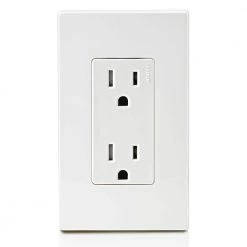 Leviton Decora 15 Amp Tamper-Resistant Duplex Outlet, White (10-Pack) 6 Leviton Decora 15 Amp Tamper-Resistant Duplex Outlet, White (10-Pack) -Surge Protectors Sales Store white leviton electrical outlets receptacles m22 t5325 wmp 4f 1000