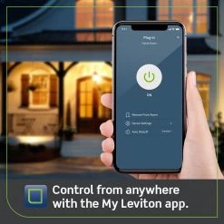 Leviton Decora Smart Wi-Fi Mini Plug-In Single Outlet (2nd Gen), Works Google, Alexa, HomeKit, No Hub Required -Surge Protectors Sales Store white leviton electrical outlets receptacles r02 d215p 1rw 4f 1000