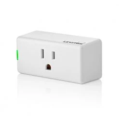 Leviton Decora Smart Wi-Fi Mini Plug-In Single Outlet (2nd Gen), Works Google, Alexa, HomeKit, No Hub Required -Surge Protectors Sales Store white leviton electrical outlets receptacles r02 d215p 1rw 76 1000