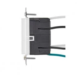 Leviton 15 Amp Smartlock Pro Self-Test GFCI Combination 24-Watt (4.8 Amp) Type A USB In-Wall Charger Duplex Outlet, White 9 Leviton 15 Amp Smartlock Pro Self-Test GFCI Combination 24-Watt (4.8 Amp) Type A USB In-Wall Charger Duplex Outlet, White -Surge Protectors Sales Store white leviton electrical outlets receptacles r02 gusb1 0bw 44 1000