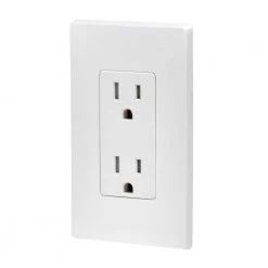 Leviton Decora 15 Amp Tamper Resistant Duplex Outlet, White 10 Leviton Decora 15 Amp Tamper Resistant Duplex Outlet, White -Surge Protectors Sales Store white leviton electrical outlets receptacles r57 t5325 0dw 4f 1000