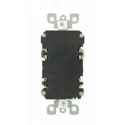 Leviton 20 Amp 125-Volt Duplex Self-Test Tamper Resistant/Weather Resistant GFCI Outlet, White -Surge Protectors Sales Store white leviton electrical outlets receptacles r92 gfwt2 0kw c3 1000