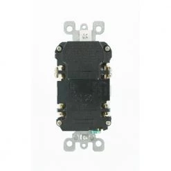 Leviton 15 Amp 125-Volt Self-Test SmartlockPro Tamper Resistant AFCI/GFCI Dual Function Duplex Outlet, White (10-Pack) -Surge Protectors Sales Store white leviton electrical outlets receptacles vw1 agtr1 hw1 66 1000