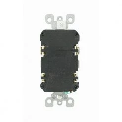 Leviton 15 Amp Self-Test SmartlockPro Combo Duplex Guide Light and Tamper Resistant GFCI Outlet, White (20-Pack) -Surge Protectors Sales Store white leviton electrical outlets receptacles vw2 gfnl1 hw2 c3 1000