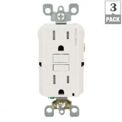 Leviton 15 Amp 125-Volt Duplex Self-Test SmartlockPro Tamper Resistant AFCI/GFCI Dual Function Outlet, White (3-Pack) 11 Leviton 15 Amp 125-Volt Duplex Self-Test SmartlockPro Tamper Resistant AFCI/GFCI Dual Function Outlet, White (3-Pack) -Surge Protectors Sales Store white leviton electrical outlets receptacles vw3 agtr1 hw3 66 1000