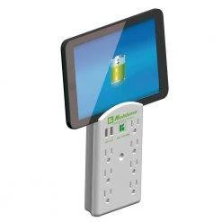 Koblenz 7-Outlet Surge Protector and 2-USB (SS-1100 USB)