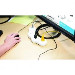 Quirky Pivot Power Desktop Flexible 3-Outlet, 2 USB Surge Protector with 4 ft. Cord 7 Quirky Pivot Power Desktop Flexible 3-Outlet, 2 USB Surge Protector with 4 ft. Cord -Surge Protectors Sales Store white quirky surge protectors vpvpd wh01 1f 1000