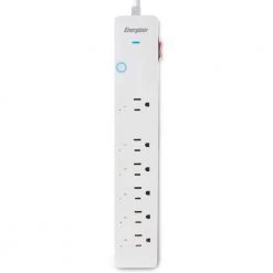 Energizer Smart Wi-Fi 6-Outlet Smart Surge Protector, 1,200 Joules, Works With Alexa/Siri/Google 9 Energizer Smart Wi-Fi 6-Outlet Smart Surge Protector, 1,200 Joules, Works With Alexa/Siri/Google -Surge Protectors Sales Store white surge protectors eis3 1004 wht 44 1000