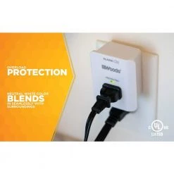 Woods 1-Outlet Surge Tap -Surge Protectors Sales Store woods surge protectors 41008 66 1000