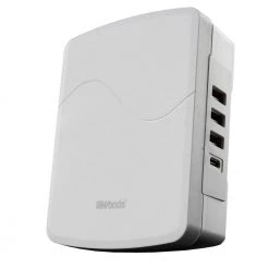 Woods 3-Outlet Surge Tap with Phone Cradle