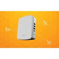 Woods 3-Outlet Surge Tap with Phone Cradle -Surge Protectors Sales Store woods surge protectors 41260 a0 1000