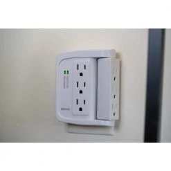 Woods 6-Outlet Surge Tap with Phone Cradle -Surge Protectors Sales Store woods surge protectors 41423 44 1000