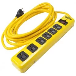 Yellow Jacket 15 ft. 6-Outlet 1,440-Joule Surge Protector Power Strip -Surge Protectors Sales Store yellow yellow jacket surge protectors 51380001 1f 1000